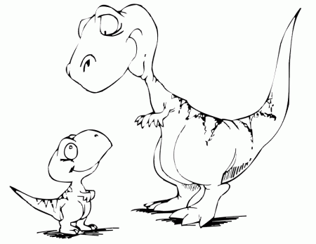 Dino Coloring Pages For Kids Printable Coloring Pages Coloring Home