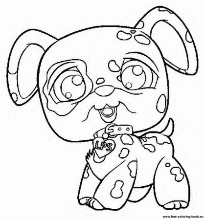 Coloring Pages Little Pet Shop Online Printable Tattoo