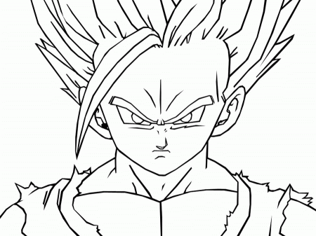 Gohan Coloring Pages - Free Printable Coloring Pages | Free 