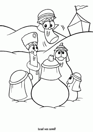 Image 15 Veggie Tales Christian Coloring Pages Coloring Pages