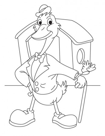 mallard Colouring Pages (page 3)