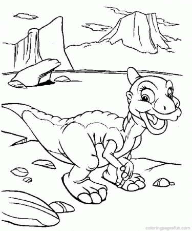 Baby Dino Coloring Pages 2 | Free Printable Coloring Pages 