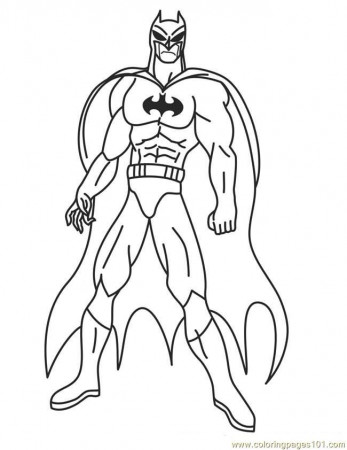 Coloring Pages Superhero 21 (Cartoons > Superhero) - free 
