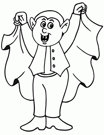 free scary halloween coloring pages | The Coloring Pages