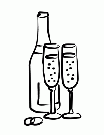 eps champagne1 printable coloring in pages for kids - number 4383 