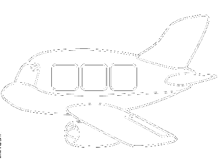 paper airplane print out designs - Free Printable Coloring Pages 