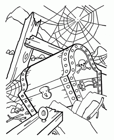 Bluebonkers: Caribbean Pirates coloring pages - Cartoon Pirates 