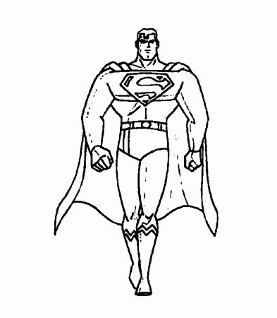 Superman Coloring Pages For Kids Are Designed To Make You More 
