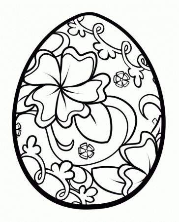 Easter Coloring Pages Full Page Easter Coloring Pages Full Page 
