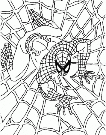 The Amazing Spider Man Color Pages X Coloring Pages