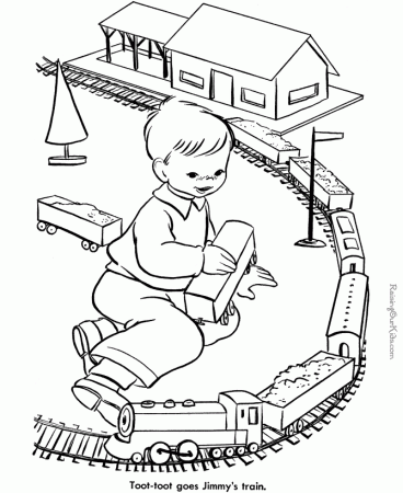 Train Coloring Pages Printable | Free coloring pages