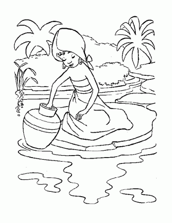 coloring pages - Cartoon » The Jungle Book (319) - Shanti