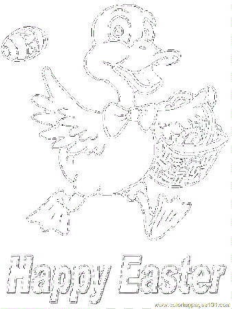 Coloring Pages Easter Coloring9 (Cartoons > Miscellaneous) - free 