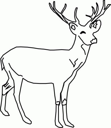 deer-hunting-coloring-pages- 