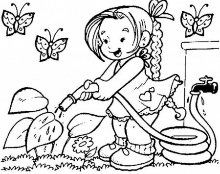 Minnie Mouse Colors Coloring Pages For Kids Coloring Pages For 