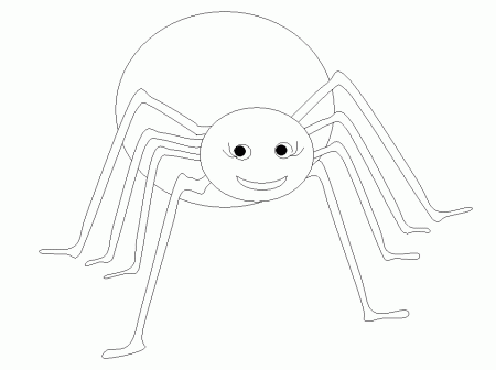 Cartoon spider Colouring Pages (page 2)