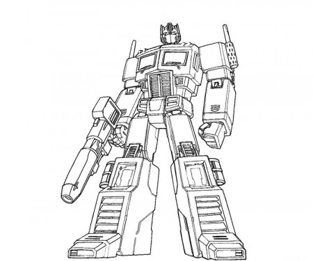 Printable Transformers 4 Coloring Page | Coloring Pages