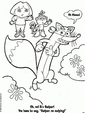 Coloring pages Dora | Kids coloring sheets | #22 | Color Printing 