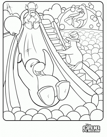Coloring Pictures Of Penguins | Coloring pages wallpaper