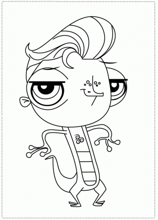 Littlest Pet Shop Coloring Pages for Kids - Free Printable 