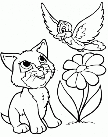 Ancient bird coloring page | Kids Coloring Page