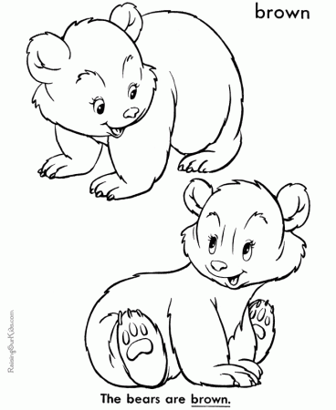 bunny coloring pages for kids