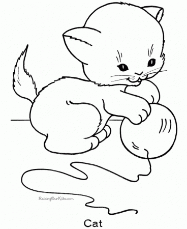 Cat Pics For KidsFun Coloring | Fun Coloring