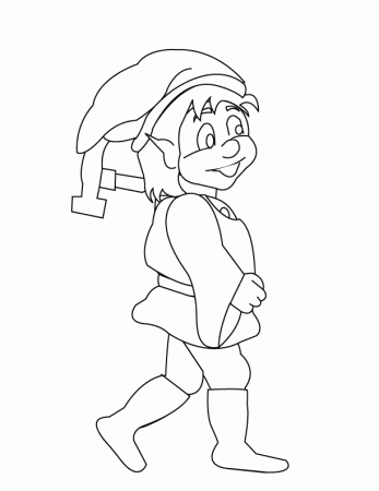 Coloring Pages - Dwarf1
