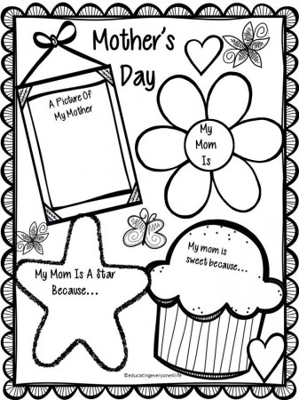 FREE - Mother's Day Activity | School
