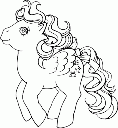 POnies Colouring Pages
