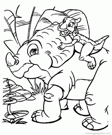 Baby Dinos | Free Printable Coloring Pages – Coloringpagesfun.