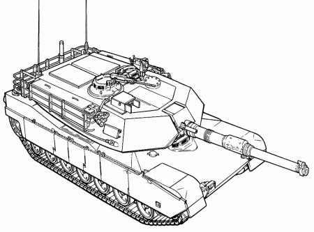 Army army tanks Colouring Pages (page 3)