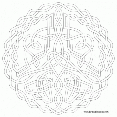 Celtic Mandala Coloring Pages » Fk coloring pages