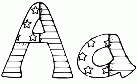 Download Patriotic Alphabet Coloring Pages Printable Or Print 