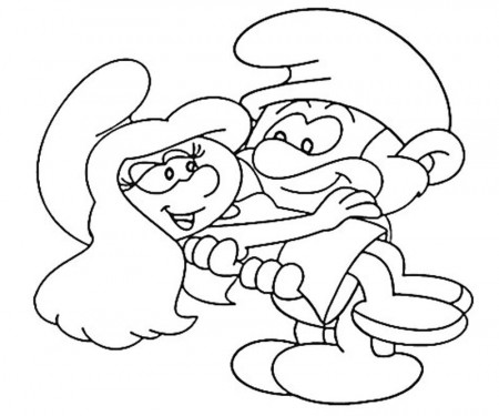 Papa Smurf 20 Coloring | HelloColoring.com | Coloring Pages