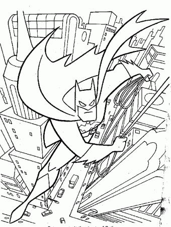 Lego Batman Coloring Pages | Cartoon Coloring Pages