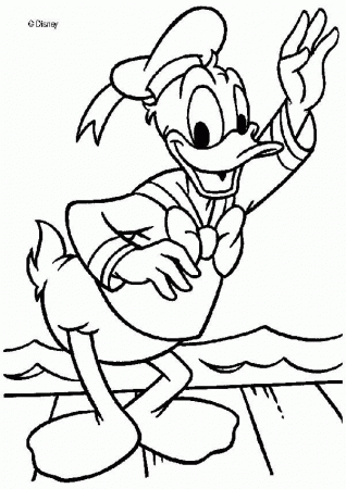 Baby Donald Duck Coloring Pages 59 | Free Printable Coloring Pages