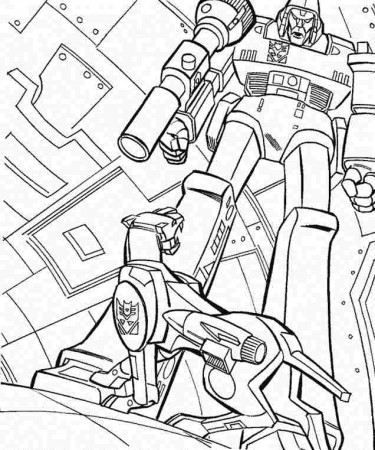 Free Movie The Transformers Colouring Pages For Preschool - #
