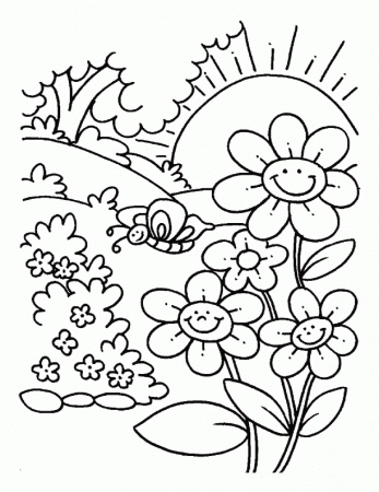spring-coloring-page-315 | COLORING WS