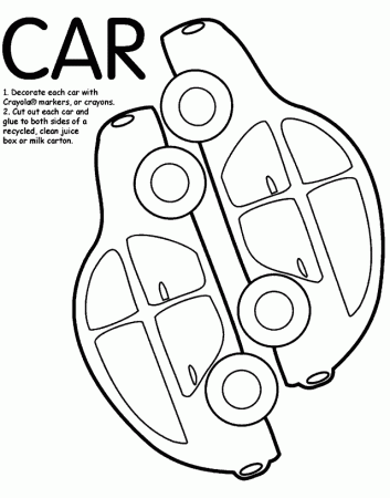 Car-for-coloring-3 | Free Coloring Page Site