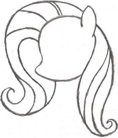 Form Of A My Little Pony Coloring Page | Face paintings