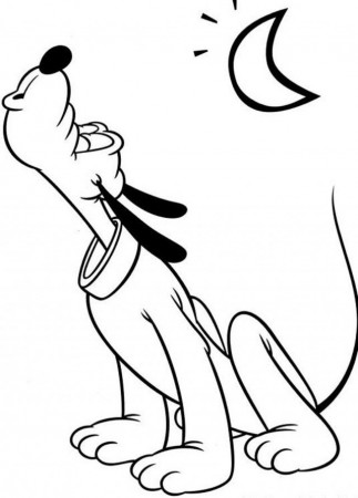Download Howling Pluto Coloring Pages Or Print Howling Pluto 