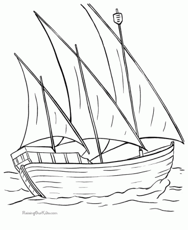Printable coloring pages of Ship | Coloring Pages