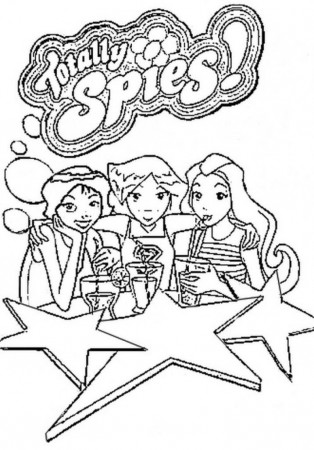 Free Totally Spies Th Coloring Pages - deColoring
