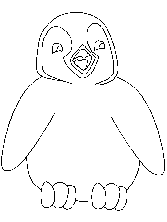 Baby Penguin Coloring Page Httpwwwthecolorcomcategorycoloring 