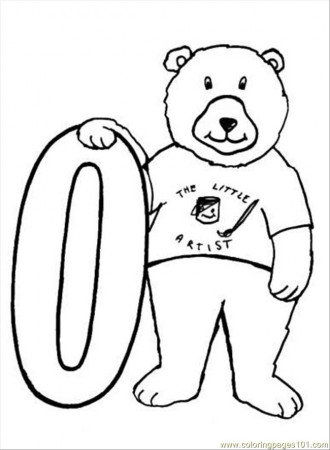 Free Printable Coloring Page Number 0 Coloring Page Education 