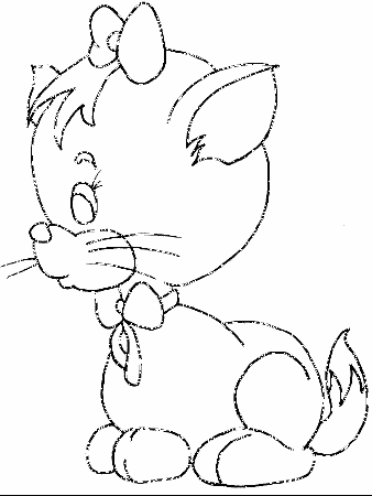 Kitten Coloring Pages | Coloring Lab