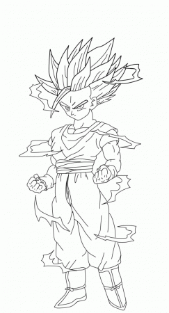 Dragon Ball Z Coloring Pages Gohan Coloring Pages For Kids 142988 