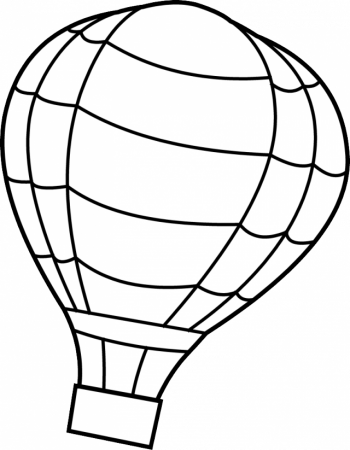Hot Air Balloon Pictures To Color C0lor 212263 Hot Air Balloon 
