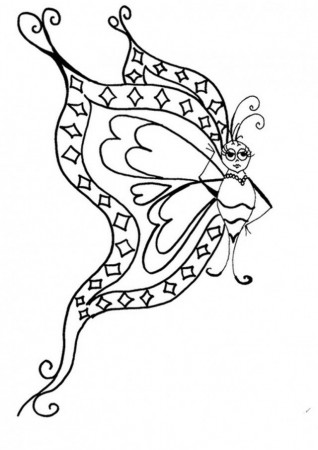 Beautiful Butterfly Coloring Sheets Free Coloring Pages 267945 